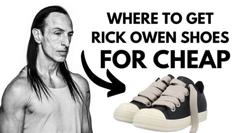 how to get rick owens for cheap